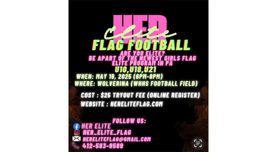 HER ELITE TRYOUTS - FINAL TRYOUT -MAY 19TH