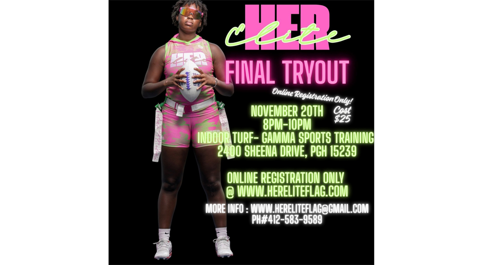 ARE YOU HER?   REGISTRATION OPEN NOW!!